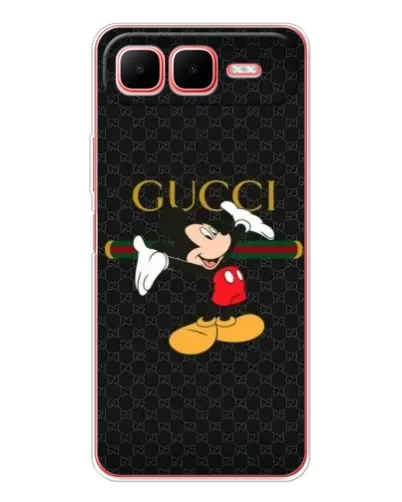 Чехол для Infinix Smart 10 Plus с картинкой «Микки Маус Gucci»