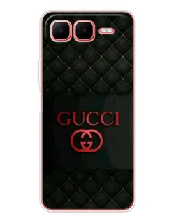 Чехол для Infinix Smart 10 Plus с картинкой «Gucci — стеганый черный» Чехол для Infinix Smart 10 Plus с картинкой «Gucci — стеганый черный»