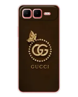 Чехол для Infinix Smart 10 Plus с картинкой «Gucci — золотая бабочка» Чехол для Infinix Smart 10 Plus с картинкой «Gucci — золотая бабочка»