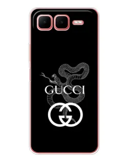 Чехол для Infinix Smart 10 Plus с картинкой «Gucci — серебряная змея» Чехол для Infinix Smart 10 Plus с картинкой «Gucci — серебряная змея»