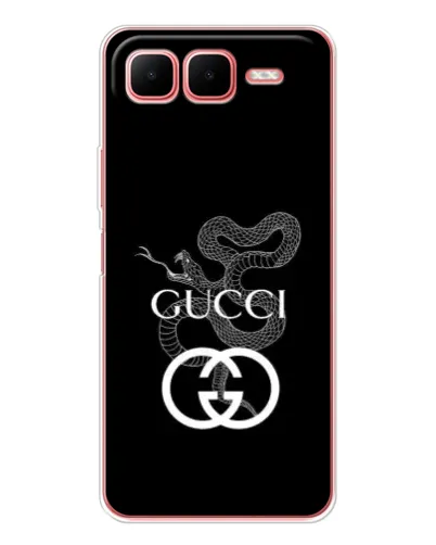 Чехол для Infinix Smart 10 Plus с картинкой «Gucci — серебряная змея»