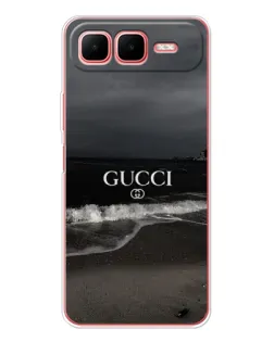 Чехол для Infinix Smart 10 Plus с картинкой «Gucci — морской прибой» Чехол для Infinix Smart 10 Plus с картинкой «Gucci — морской прибой»