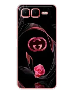 Чехол для Infinix Smart 10 Plus с картинкой «Gucci — неоновая роза» Чехол для Infinix Smart 10 Plus с картинкой «Gucci — неоновая роза»