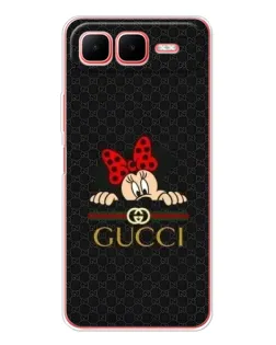 Чехол для Infinix Smart 10 Plus с картинкой «Минни Маус Gucci — черный» Чехол для Infinix Smart 10 Plus с картинкой «Минни Маус Gucci — черный»
