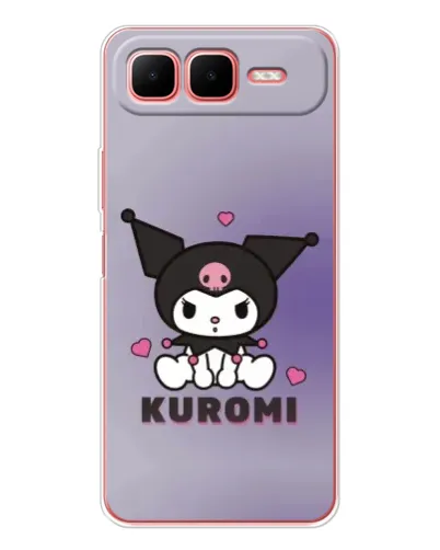 Чехол для Infinix Smart 10 Plus с картинкой «Kuromi — фиолетовый арт» Чехол для Infinix Smart 10 Plus с картинкой «Kuromi — фиолетовый арт»