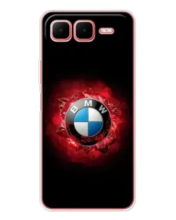 Чехол для Infinix Smart 10 Plus с картинкой «Логотип BMW — вспышка»