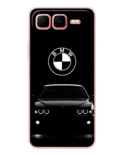 Чехол для Infinix Smart 10 Plus с картинкой «BMW — взгляд из темноты»
