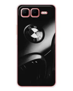 Чехол для Infinix Smart 10 Plus с картинкой «Эмблема BMW — макро»