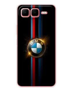 Чехол для Infinix Smart 10 Plus с картинкой «BMW M-Power неон»