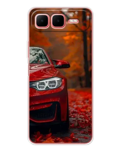 Чехол для Infinix Smart 10 Plus с картинкой «Осенняя BMW M4»