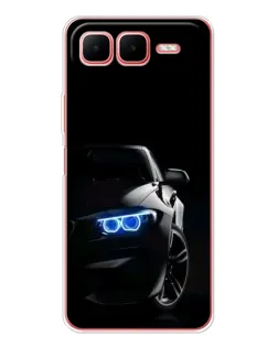Чохол для Infinix Smart 10 Plus з картинкою «BMW — нічний погляд» Чохол для Infinix Smart 10 Plus з картинкою «BMW — нічний погляд»