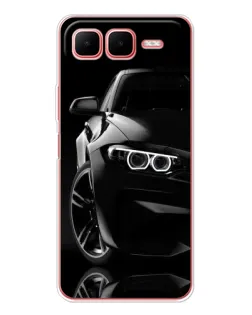 Чохол для Infinix Smart 10 Plus з картинкою «Чорна BMW — профіль» Чохол для Infinix Smart 10 Plus з картинкою «Чорна BMW — профіль»