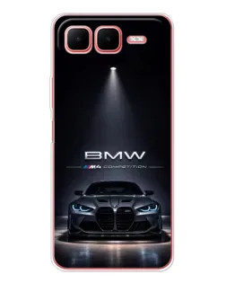 Чохол для Infinix Smart 10 Plus з картинкою «BMW крізь нічне місто» Чохол для Infinix Smart 10 Plus з картинкою «BMW крізь нічне місто»