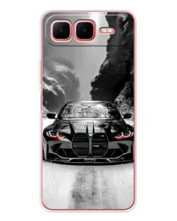 Чохол для Infinix Smart 10 Plus з картинкою «BMW — акварельний дрифт» Чохол для Infinix Smart 10 Plus з картинкою «BMW — акварельний дрифт»