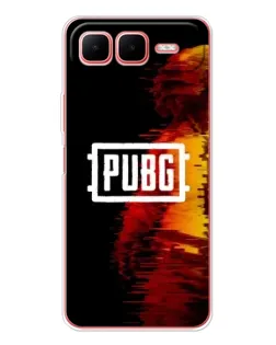 Чехол для Infinix Smart 10 Plus с картинкой «Яркий логотип PUBG»