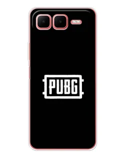 Чехол для Infinix Smart 10 Plus с картинкой «Лого BMW — металлический блеск»