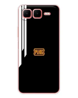 Чехол для Infinix Smart 10 Plus с картинкой «PUBG — вертикальные линии»