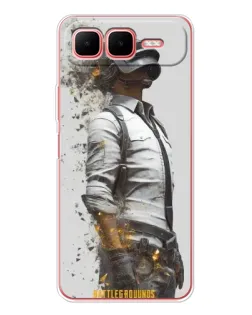 Чехол для Infinix Smart 10 Plus с картинкой «PUBG — боец в пыли»