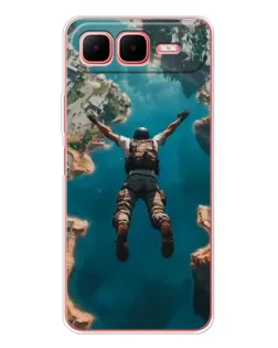 Чехол для Infinix Smart 10 Plus с картинкой «PUBG — свободное падение»