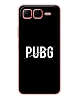 Чехол для Infinix Smart 10 Plus с картинкой «PUBG — белый логотип»
