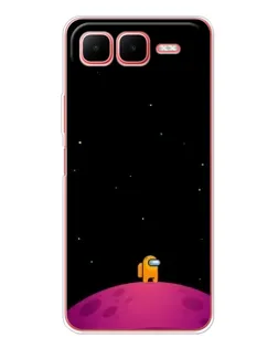 Чехол для Infinix Smart 10 Plus с картинкой «Одинокий герой на планете» Чехол для Infinix Smart 10 Plus с картинкой «Одинокий герой на планете»