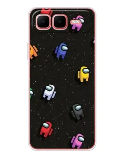 Чехол для Infinix Smart 10 Plus с картинкой «Космический паттерн Among Us» Чехол для Infinix Smart 10 Plus с картинкой «Космический паттерн Among Us»