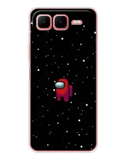 Чехол для Infinix Smart 10 Plus с картинкой «Красный Among Us» Чехол для Infinix Smart 10 Plus с картинкой «Красный Among Us»