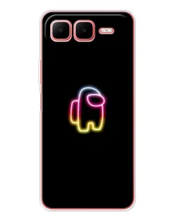 Чехол для Infinix Smart 10 Plus с картинкой «Among Us градиент» Чехол для Infinix Smart 10 Plus с картинкой «Among Us градиент»