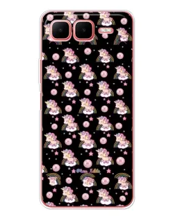 Чехол для Infinix Smart 10 Plus с картинкой «Magic Unicorn паттерн»