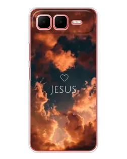 Чехол для Infinix Smart 10 Plus с картинкой «Сияние Имени Jesus»