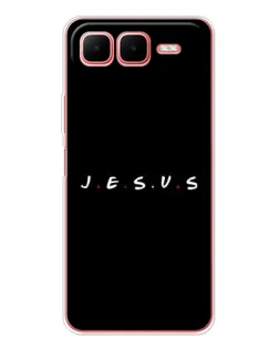 Чехол для Infinix Smart 10 Plus с картинкой «Точки веры J.E.S.U.S.»