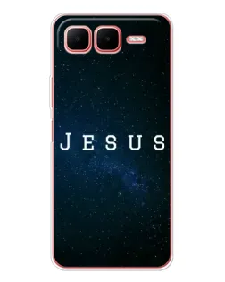 Чехол для Infinix Smart 10 Plus с картинкой «Звездное небо Jesus»