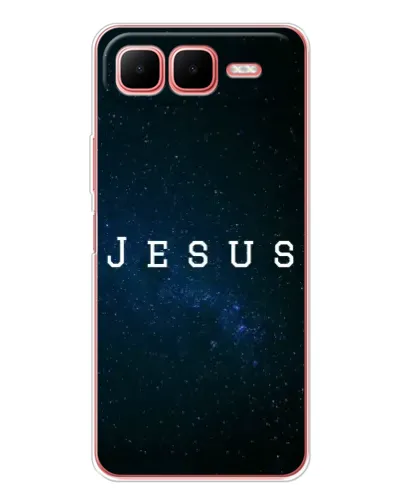 Чехол для Infinix Smart 10 Plus с картинкой «Звездное небо Jesus»