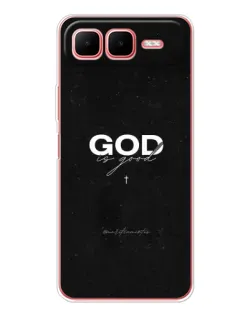 Чехол для Infinix Smart 10 Plus с картинкой «GOD — Бог над всем»