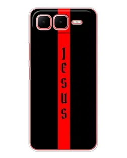 Чехол для Infinix Smart 10 Plus с картинкой «Красная линия веры»