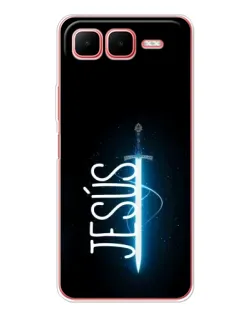 Чехол для Infinix Smart 10 Plus с картинкой «Меч Духа Jesus»