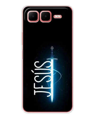 Чехол для Infinix Smart 10 Plus с картинкой «Меч Духа Jesus»