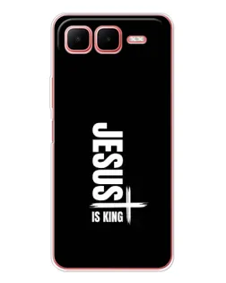 Чехол для Infinix Smart 10 Plus с картинкой «Вертикаль веры Jesus»