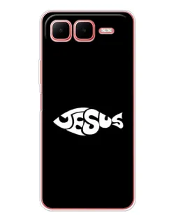 Чехол для Infinix Smart 10 Plus с картинкой «Рыба Jesus»