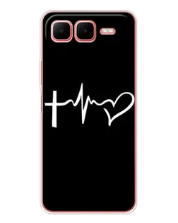 Чехол для Infinix Smart 10 Plus с картинкой «Пульс веры»