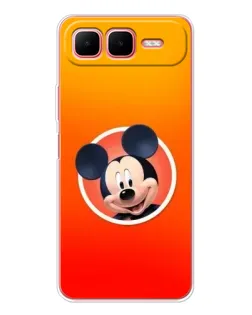 Чехол для Infinix Smart 10 Plus с картинкой «Mickey в круге»