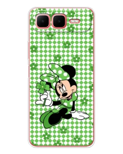 Чехол для Infinix Smart 10 Plus с картинкой «Mickey в клетку»