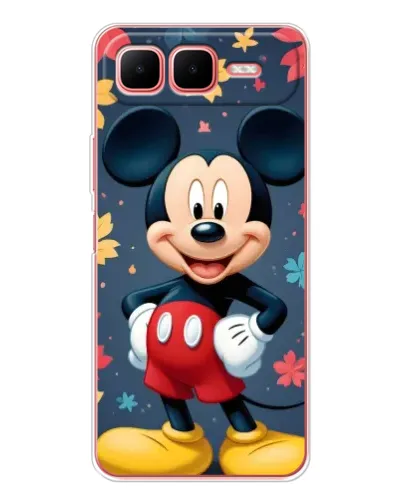 Чехол для Infinix Smart 10 Plus с картинкой «Осенний Mickey Mouse»