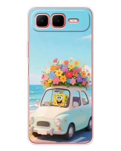 Чехол для Infinix Smart 10 Plus с картинкой «Автомобильное путешествие» Чехол для Infinix Smart 10 Plus с картинкой «Автомобильное путешествие»