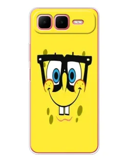 Чохол для Infinix Smart 10 Plus з картинкою «Мінімалістичний Спанч Боб» Чохол для Infinix Smart 10 Plus з картинкою «Мінімалістичний Спанч Боб»