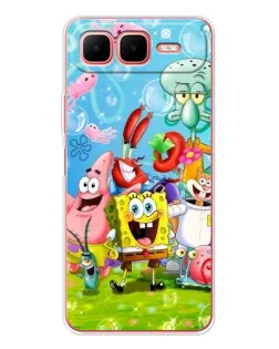 Чохол для Infinix Smart 10 Plus з картинкою «Губка Боб та друзі» Чохол для Infinix Smart 10 Plus з картинкою «Губка Боб та друзі»