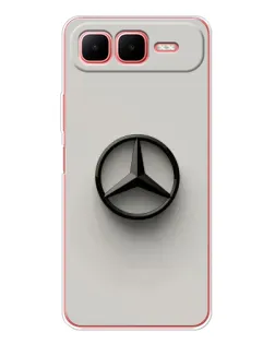 Чехол для Infinix Smart 10 Plus с картинкой «Mercedes Maybach стиль»