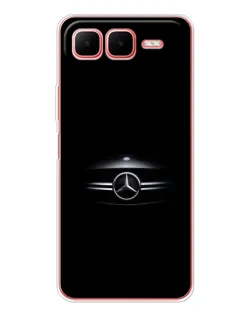 Чехол для Infinix Smart 10 Plus с картинкой «Mercedes — абстрактные линии»