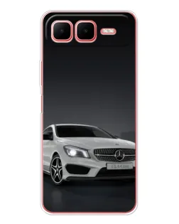 Чехол для Infinix Smart 10 Plus с картинкой «Mercedes AMG GT Silver»