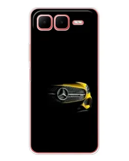 Чехол для Infinix Smart 10 Plus с картинкой «Mercedes — ретро стиль»